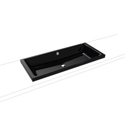 Puro S countertop washbasin 40mm black | Lavabi | Kaldewei