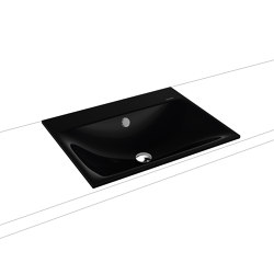 Silenio built-in washbasin black | Wash basins | Kaldewei