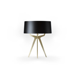 No. 35 Table Lamp Shiny-Matt Collection - Shiny Black - Brass | Table lights | BALADA & CO.