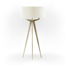 No. 35 Floor Lamp Velvet Collection - Magnolia - Brass | Lámparas de pie | BALADA & CO.