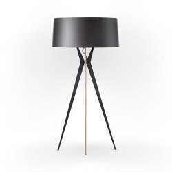 No. 43 Floor Lamp Shiny-Matt Collection - Night Grey - Multiplex |  | BALADA & CO.