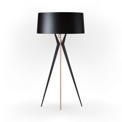 No. 43 Floor Lamp Shiny-Matt Collection - Shiny Black - Multiplex | Free-standing lights | BALADA & CO.