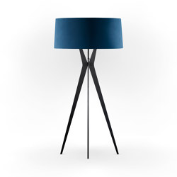 No. 43 Floor Lamp Velvet Collection - Indigo - Fenix NTM® | Lampade piantana | BALADA & CO.