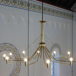 GREN 45 chandelier | Ceiling suspended chandeliers | Okholm Lighting