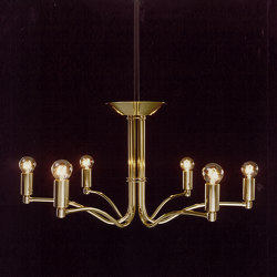 GREN Kronleuchter | Ceiling suspended chandeliers | Okholm Lighting