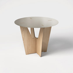 Flat-3 Sidetable | Tabletop round | OXIT design