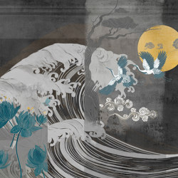 Nami Carbon | Wall art / Murals | TECNOGRAFICA