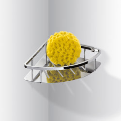 Removable single corner basket for shower | Bathroom accessories | COLOMBO DESIGN