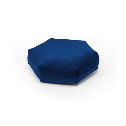 Plus Hexagon Darkblue | Cushions | PUIK