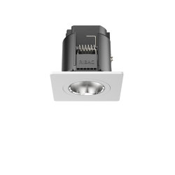 SPARK Downlight 800 with quadratic rim white | Recessed ceiling lights | RIBAG