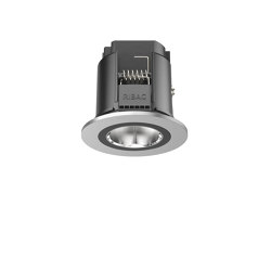 SPARK Downlight 800 with round rim natural anodised | Recessed ceiling lights | RIBAG