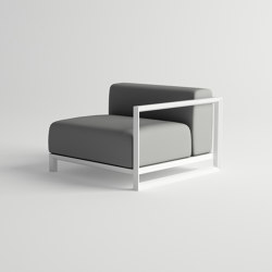 Nubes Modular Sofa Left Armrest | Armchairs | 10DEKA