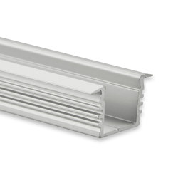 PL3 series | PL3 LED INSTALLATION profile 200 cm, high / wing | LED lights | Galaxy Profiles