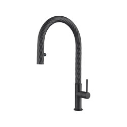 Maris Free By Dror Tap Pull Down Spray U Spout Matt Black | Kitchen products | Franke Home Solutions