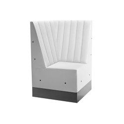 Linear 02485R | Modular seating elements | Montbel