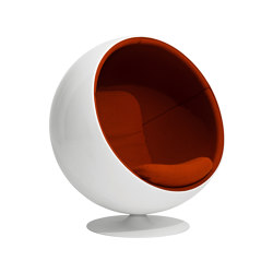 Ball chair, upholstery: Red EA05 |  | Eero Aarnio Originals