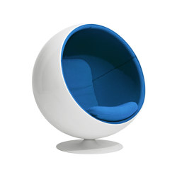 Ball chair, upholstery: Kvadrat Tonus 4 Blue 129 |  | Eero Aarnio Originals