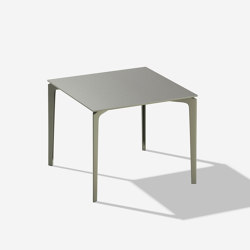 AllSize square table with speckled aluminium top | Dining tables | Fast