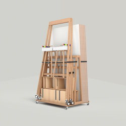 Design Thinking Whiteboard Set Flex | Trolleys | Studiotools
