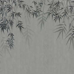 concrete | bamboo leaf | Wall art / Murals | N.O.W. Edizioni