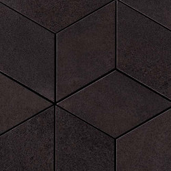 Blaze Iron Mosaico Esagono Matt | Ceramic tiles | Atlas Concorde