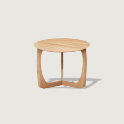 Lili lounge table | Ø60 oiled oak