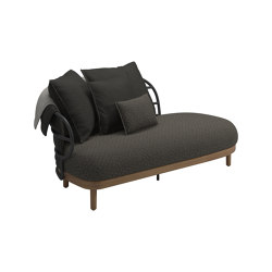 Dune Chaise Meteor Left |  | Gloster Furniture GmbH