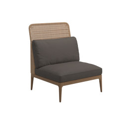 Lima Highback Centre Unit | Modular seating elements | Gloster Furniture GmbH