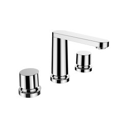 The New Classic  | Mélangeur de lavabo 3-trous | Wash basin taps | LAUFEN BATHROOMS