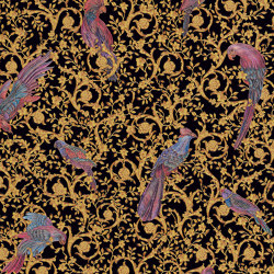 Versace 4 | Papier Peint 370531 Barocco Birds | Wall coverings / wallpapers | Architects Paper