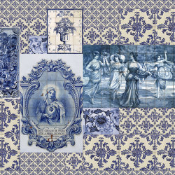 Walls By Patel 2 | Wallpaper DD114017 Azulejos 1 | Wall coverings / wallpapers | Architects Paper