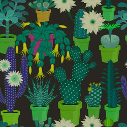 Walls By Patel 2 | Carta da Parati DD114147 Cactus Garden2 | Wall coverings / wallpapers | Architects Paper