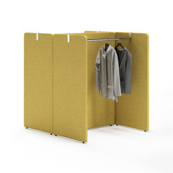 Syneo Line Lounge coat rack | Sound absorbing furniture | Assmann Büromöbel