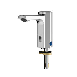 F5E Electronic pillar tap for separate power supply | Wash basin taps | KWC Group AG