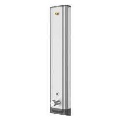 F5E-Therm stainless steel shower panel | Shower controls | KWC Group AG