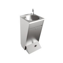 ANIMA Washbasin with foot operation | Wash basins | KWC Professional