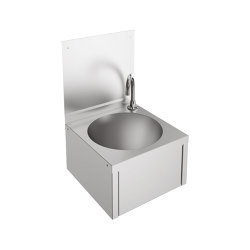 ANIMA Lavabo igienico con comando a ginocchio | Wash basins | KWC Professional