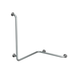 CONTINA (wall-mounted) handrail for corners - right | Pasamanos / Soportes | KWC Professional