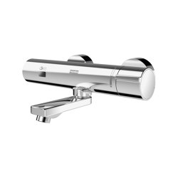 F3E-Therm Electronic thermostatic wall-mounted mixer | Grifería para lavabos | KWC Group AG