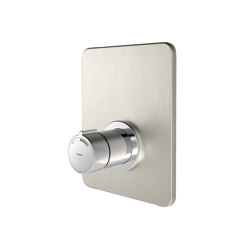 F3S-Mix self-closing in-wall mixer | Grifería para duchas | KWC Professional