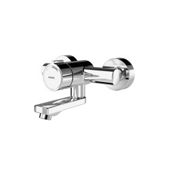 F3S-Mix Selbstschluss-Wandbatterie | Wash basin taps | KWC Professional