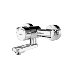 F3S-Mix self-closing wall-mounted mixer | Wash basin taps | KWC Professional