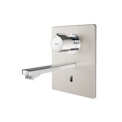 F5E-Therm Electronic thermostatic in-wall mixer for separate power supply | Wash basin taps | KWC Professional