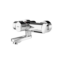 F5S-Mix Selbstschluss-Wandbatterie | Wash basin taps | KWC Professional