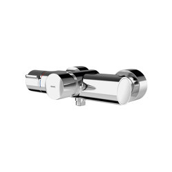 F5S-Therm self-closing thermostatic mixer with hand shower connection | Robinetterie de douche | KWC Professional