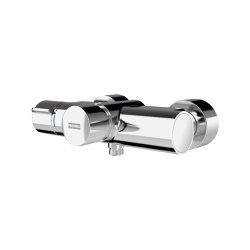 F5S-Therm self-closing thermostatic mixer with hand shower connection |  | KWC Group AG