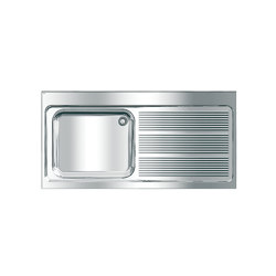 MAXIMA Évier industriel  avec espace pour lave-vaisselle | Kitchen sinks | KWC Professional