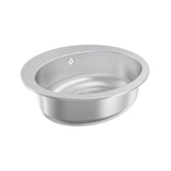 RONDO Einlege- und Unterbaubecken oval | Wash basins | KWC Professional