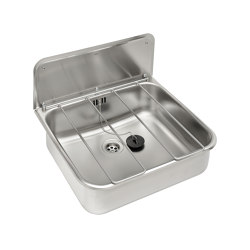 SIRIUS Ausgussbecken, Rost, Spritzwand | Wash basins | KWC Professional