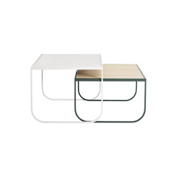 Tati Side Table Square Set | Mesas nido | ASPLUND